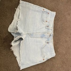 Levi 501 denim shorts